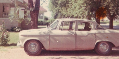 Studebaker-parked